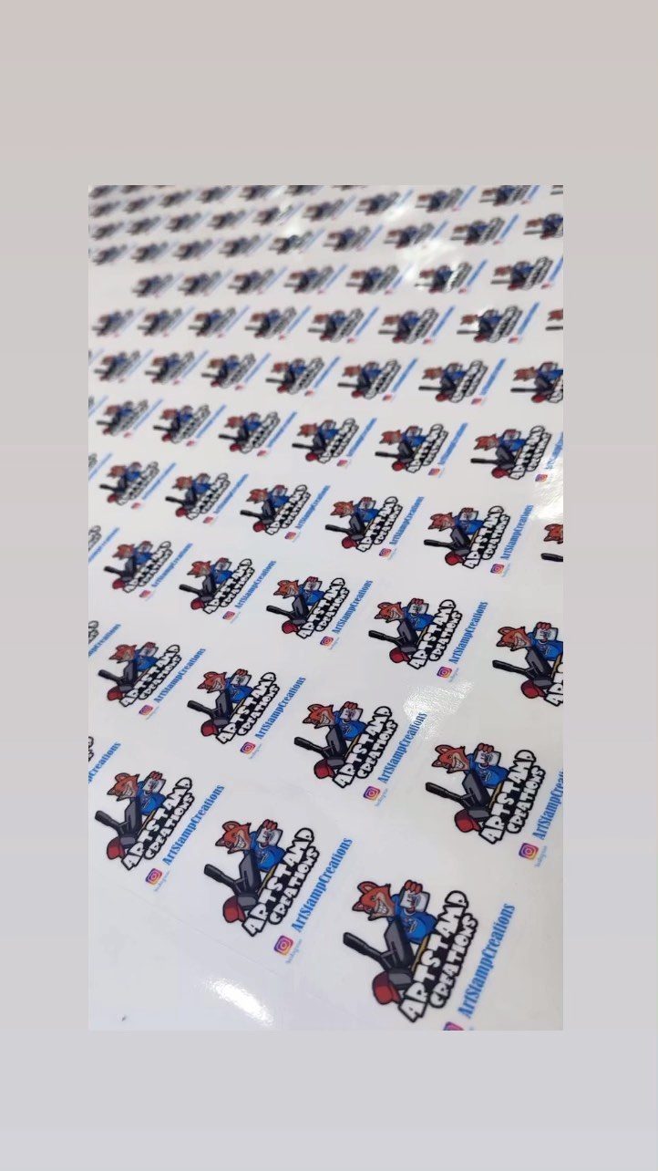 Autocolantes personalizados — trabalho da ArtStampCreations